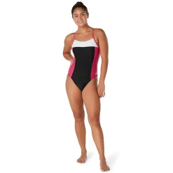 Colorblock Relay Back with Shelf Bra One Piece