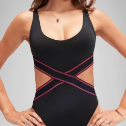 Flu3nte Convertible Cut Out Swimsuit