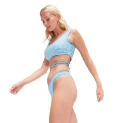 Flu3nte Gingham Scoop Bottom