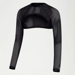 Flu3nte Long Sleeve Crop Top