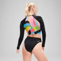 Flu3nte Print Block Hi Waist bottom