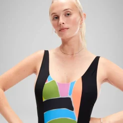 Flu3nte Print Convertible One Piece