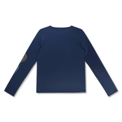 Graphic Long Sleeve Swim Shirt