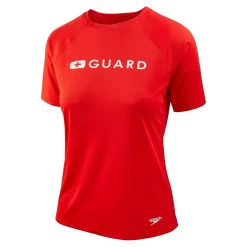 Guard Short Sleeve Solid Swim Tee