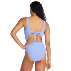 Keyhole Rib One Piece