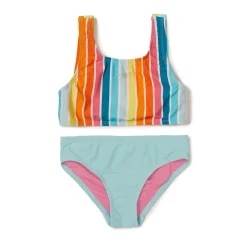 Logo Elastic Bikini Set