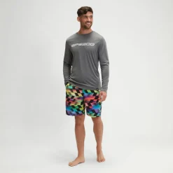 Long Sleeve Graphic Swim Rashguard