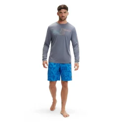 Long Sleeve Graphic Swim Rashguard