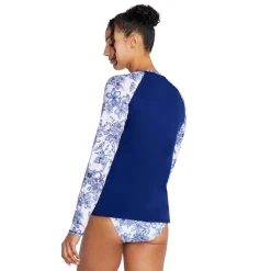 Long Sleeve Printed Sleeve Rashguard