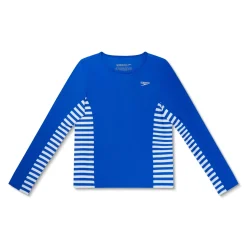 Long Sleeve Printed Splice Rashguard