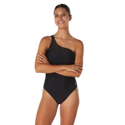 Mesh Asymmetrical One Piece