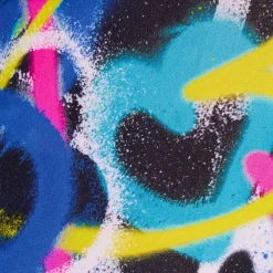 Printed Double X Back One Piece