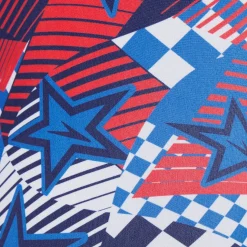 Printed Double X Back One Piece