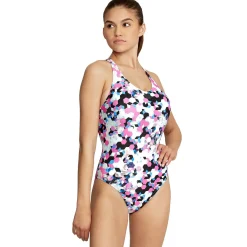 Printed Thin Strap One Piece