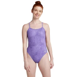 Printed Twist Back One Piece