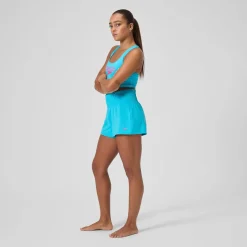 Regan Collection Solid Logo High Waist Short