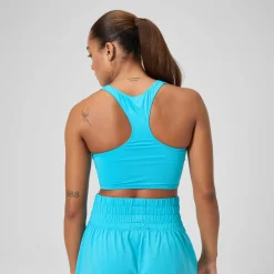 Regan Collection Solid Logo Crop Top