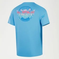 Short Sleeve Graphic Swim Rashguard