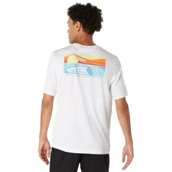 Short Sleeve Graphic Swim Rashguard
