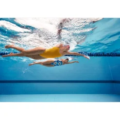 Solid Double Lace Back One Piece