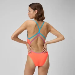 Solid Double Strap One Piece