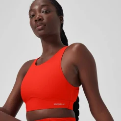 Solid Highneck Top with Mesh