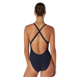 Solid Relay Back with Shelf Bra One Piece