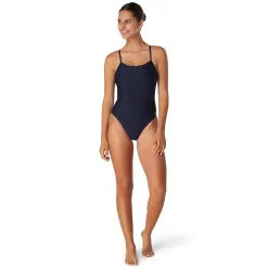Solid Relay Back with Shelf Bra One Piece