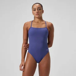 Solid V-Back One Piece