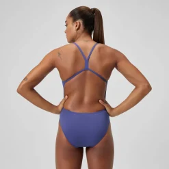 Solid V-Back One Piece