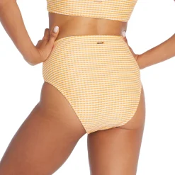 Texture Stripe High Waist Bottom