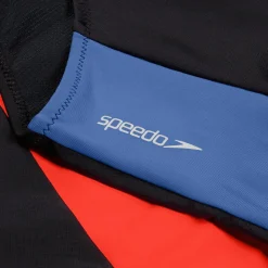 Women's Colourblock Long Sleeve Zip Swimsuit