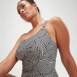 Women's Shaping Printed Asymmetric One Piece