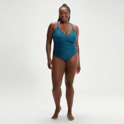 Women's Shaping V Neck One Piece (+)