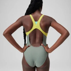 Zip Colorblock One Piece