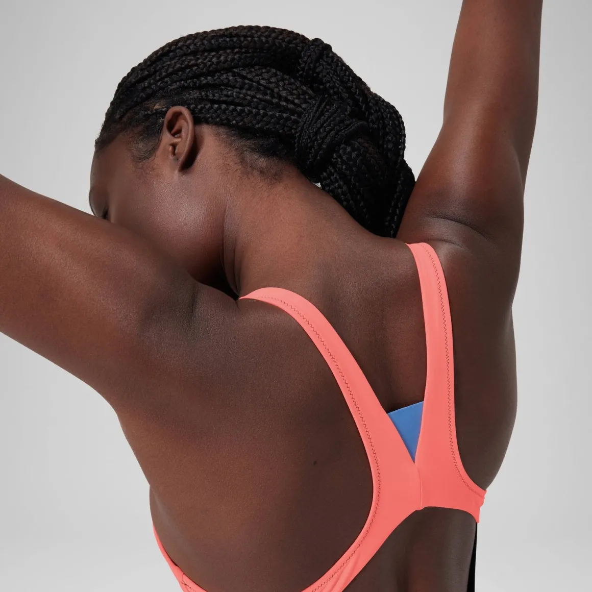 Zip Colorblock One Piece